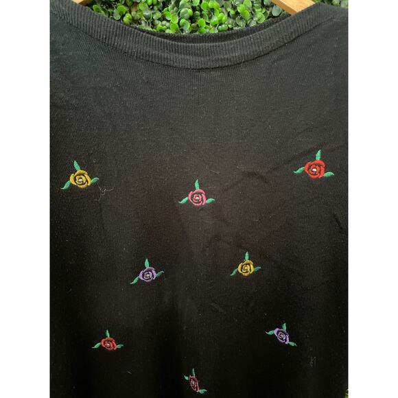 Vintage Andrea Gayle Shoulder Pads Sweater, women’s Size L - Picture 2 of 4